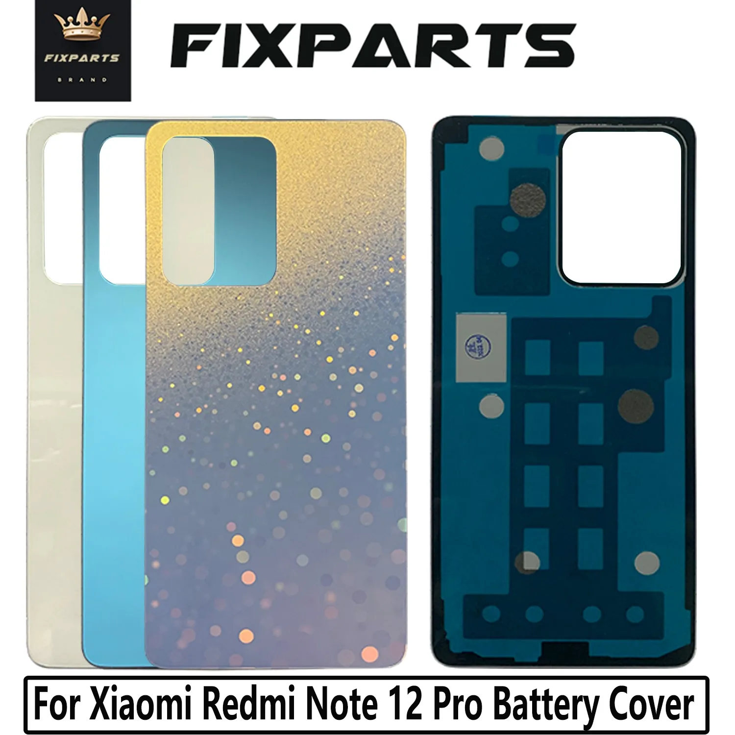 Полностью Новый чехол для Xiaomi Redmi Note 12 Pro, задняя крышка, стеклянный чехол, задняя дверь корпуса 22101316C 22101316I, замена крышки аккумулятора
Полностью Новый чехол для Xiaomi Redmi Note 12 Pro, задняя крышка, стеклянный чехол, задняя дверь корпуса 22101316C 22101316I, замена крышки аккумулятора