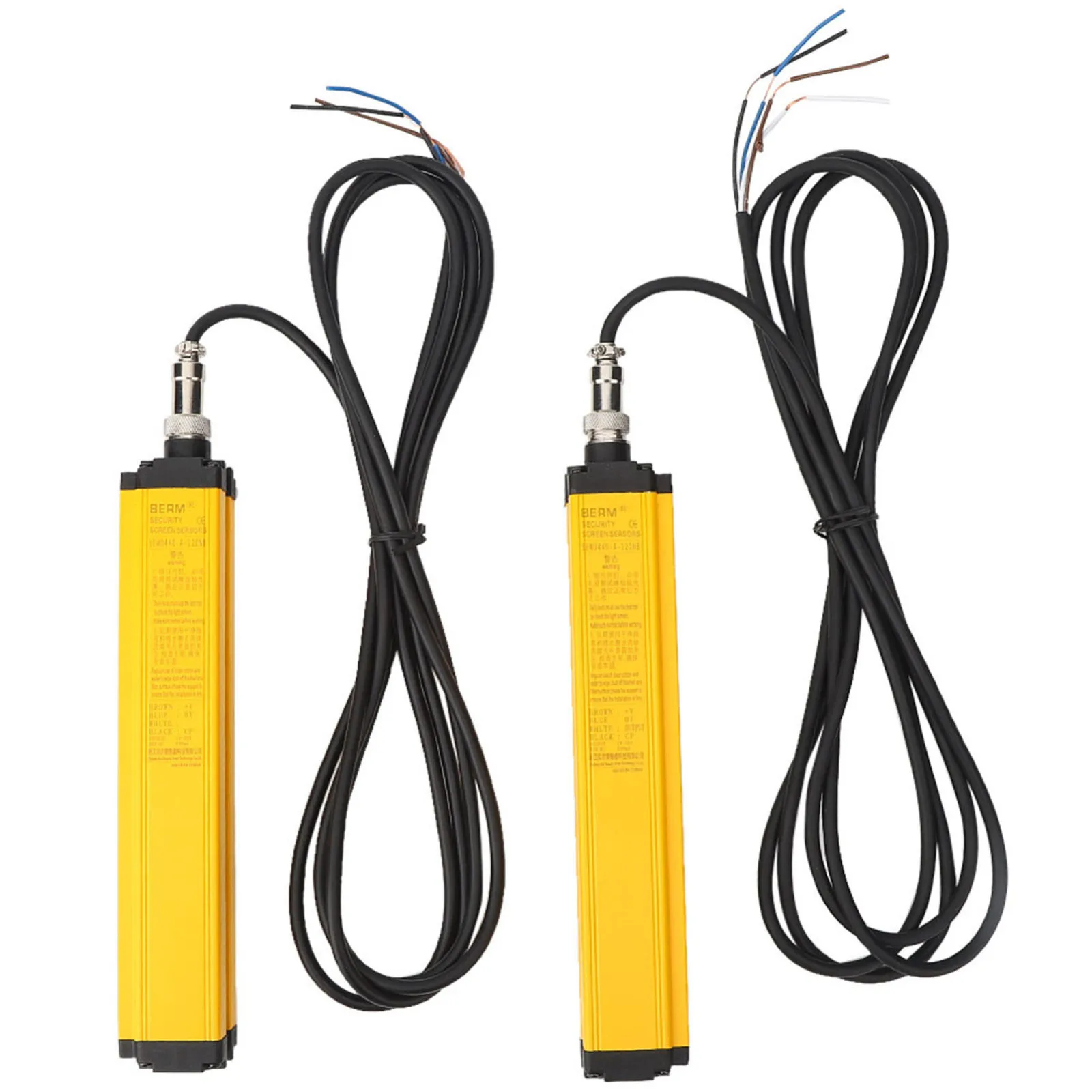4 Beams DC10-30V Light Curtain Sensor Switch Safety Light Grating Security Device For Forging Machine Tool Automation Equipment
4 Beams DC10-30V Light Curtain Sensor Switch Safety Light Grating Security Device For Forging Machine Tool Automation Equipment