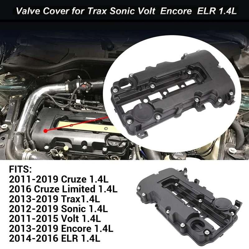 Engine Valve Cover With Bonnet Gasket Bolts & Oil Filler Cap For Chevy Buick Cadillac 25198498
Engine Valve Cover With Bonnet Gasket Bolts & Oil Filler Cap For Chevy Buick Cadillac 25198498