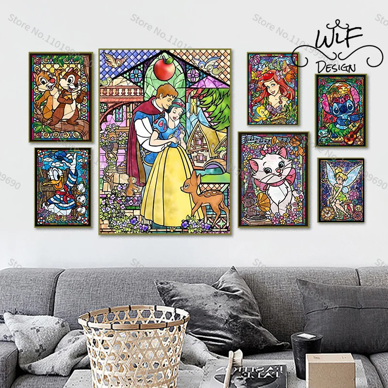Disney Retro Poster Classical Minnie Mickey Snow White Cartoon Room Decor Print Clear Canvas Painting Wall Art Poster Gift HD
Disney Retro Poster Classical Minnie Mickey Snow White Cartoon Room Decor Print Clear Canvas Painting Wall Art Poster Gift HD