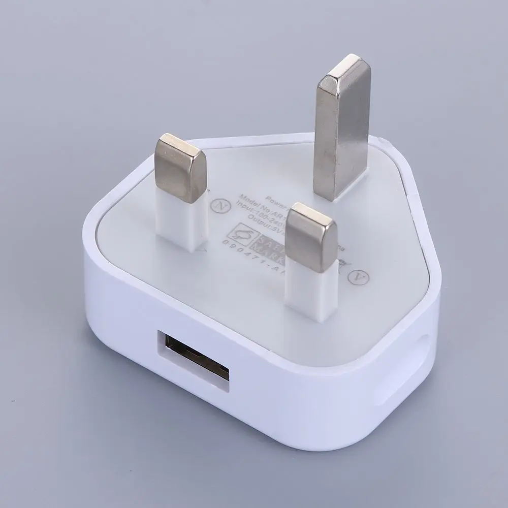 3 Pin UK Plug 5V 1A 1 Port USB Wall Charger Power Adapter Home Charging for Phones Tablets iPad Wall Charger Accessories
3 Pin UK Plug 5V 1A 1 Port USB Wall Charger Power Adapter Home Charging for Phones Tablets iPad Wall Charger Accessories