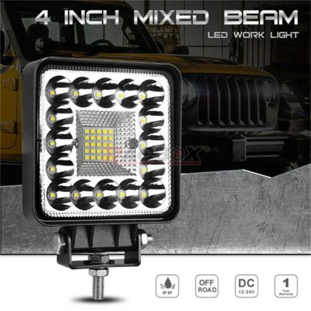4 Inch 82W Square Fog Lights Car Lamp LED Work Light Bar Spot Offroad Fog ATV SUV Driving Lamp For Car Repairing Camping
4 Inch 82W Square Fog Lights Car Lamp LED Work Light Bar Spot Offroad Fog ATV SUV Driving Lamp For Car Repairing Camping