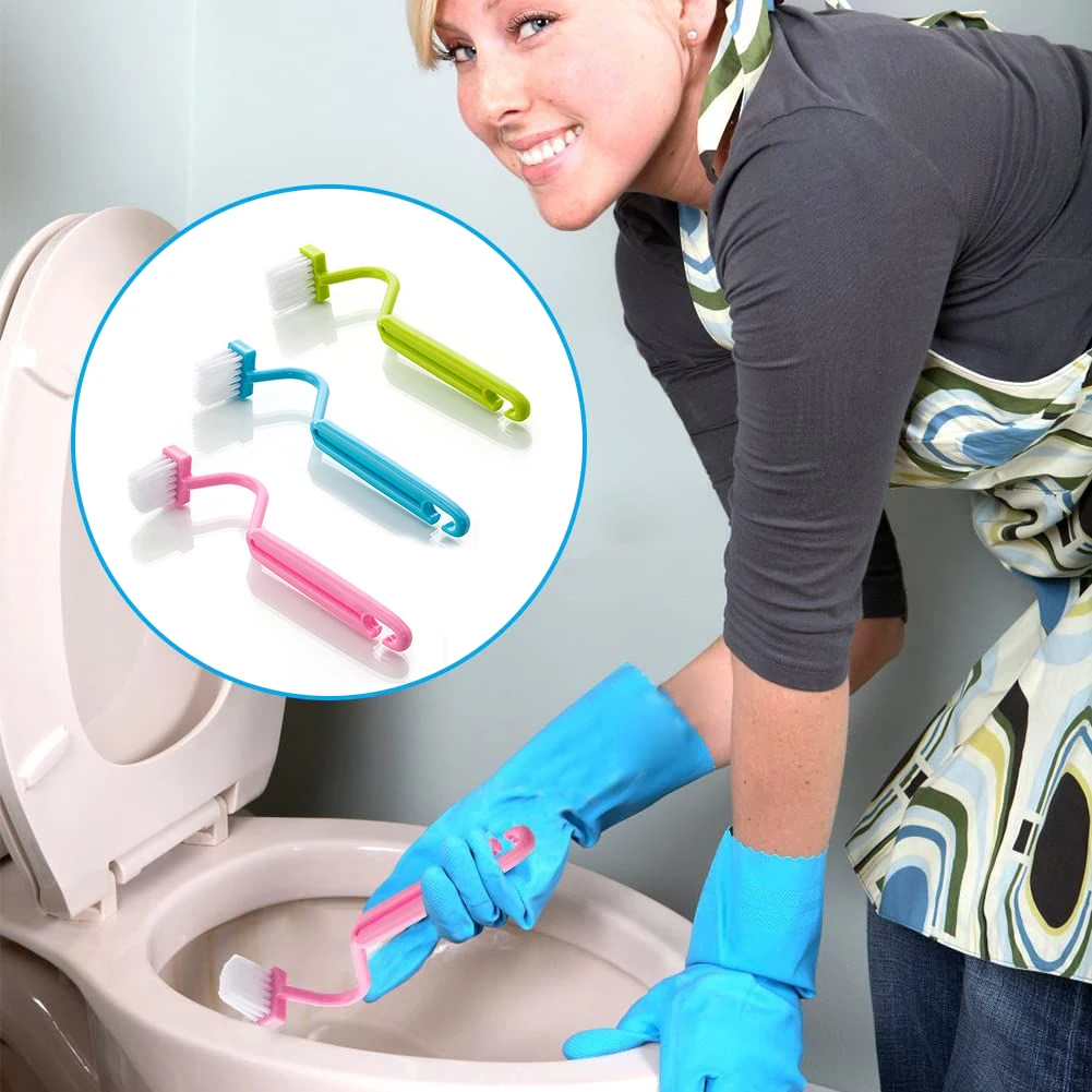 3pcs Plastic Toilet Brush Bathroom Toilet Under Rim Cleaning Brush S-Type Curved Bent Handle Brush For Home Cleaning Accessories
3pcs Plastic Toilet Brush Bathroom Toilet Under Rim Cleaning Brush S-Type Curved Bent Handle Brush For Home Cleaning Accessories