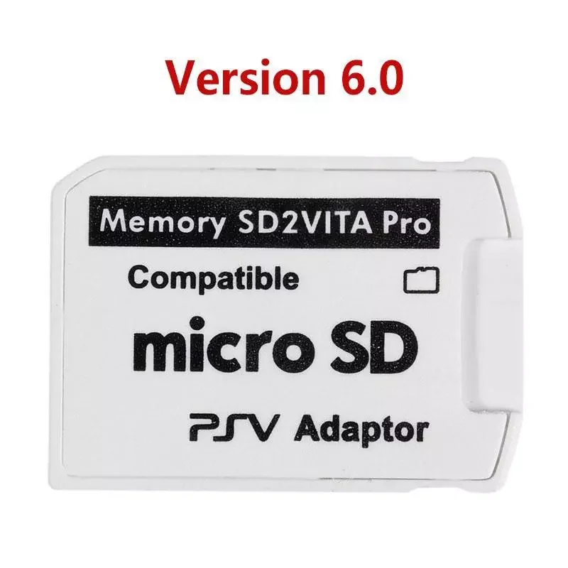 6.0 SD2VITA Adapter For PS Vita Memory TF Card For PSVita Game Card PSV 1000/2000 Adapter 3.65 System SD Micro SD Card
6.0 SD2VITA Adapter For PS Vita Memory TF Card For PSVita Game Card PSV 1000/2000 Adapter 3.65 System SD Micro SD Card