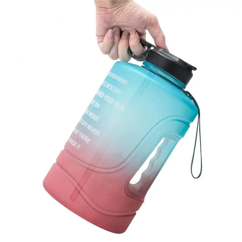 Fashionable And Simple Large Capacity 3.78l Sports Kettle Odor-free Graduated With Gradient Color Belt Bpa-free Sport Bottle
Fashionable And Simple Large Capacity 3.78l Sports Kettle Odor-free Graduated With Gradient Color Belt Bpa-free Sport Bottle