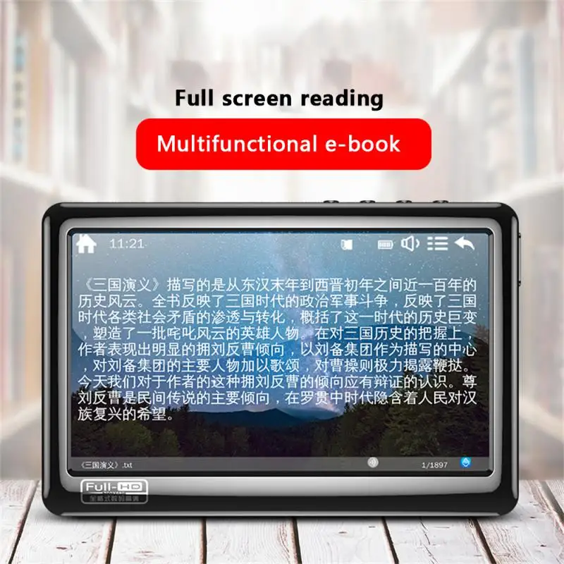 

5 Inch MP5 1080P Video Player OTG Touch Screen Capacitive 16GB 32GB Photo E-Book Reader Portable Music MP4 Players For Student