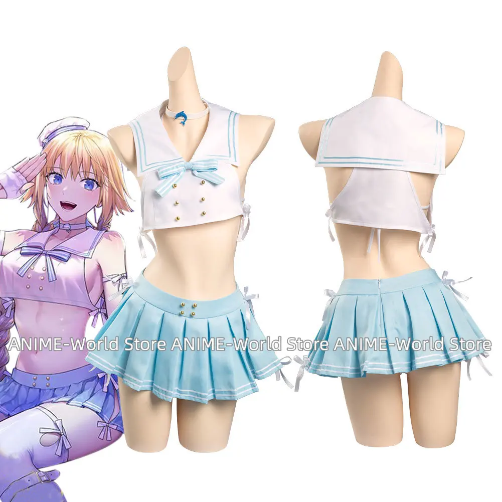 Game Fate Grand Order FGO Joan of Arc Jeanne d‘Arc Cosplay Costume Sailor Suit Outfits Halloween Carnival Suit
Game Fate Grand Order FGO Joan of Arc Jeanne d‘Arc Cosplay Costume Sailor Suit Outfits Halloween Carnival Suit