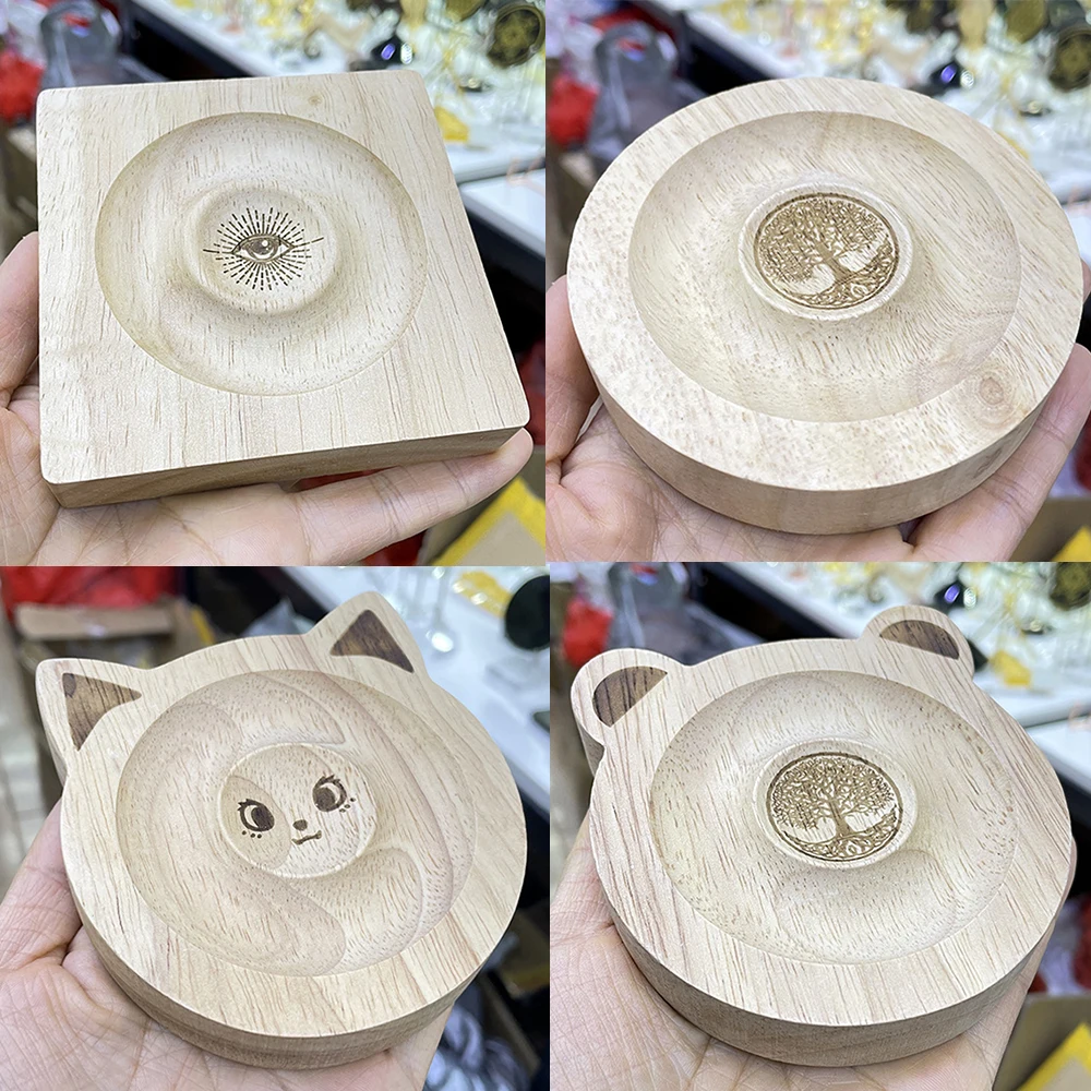 Creative Animals Shape Beech Wooden Plate Crystal Ball Base Jewelry Bracelet Display Tray Rack Crafts Ornament
Creative Animals Shape Beech Wooden Plate Crystal Ball Base Jewelry Bracelet Display Tray Rack Crafts Ornament