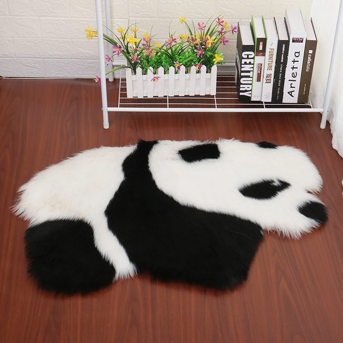 Artificial Fur Animal Shape Carpet Panda Koala Non-slip Carpet Living Room Bedroom Sofa Cushion Artificial Fluffy Doormat
Artificial Fur Animal Shape Carpet Panda Koala Non-slip Carpet Living Room Bedroom Sofa Cushion Artificial Fluffy Doormat