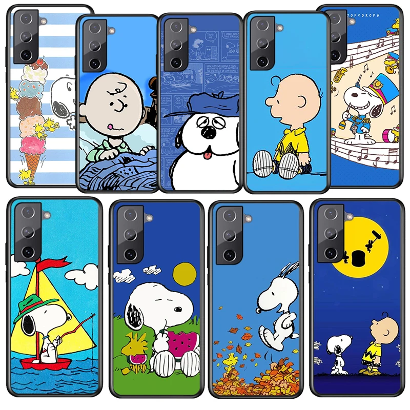Snoopy Cute Cartoon Charlie For Samsung Galaxy S22 S21 S20 Ultra Plus Pro S10 S9 S8 S7 4G 5G Soft Black Phone Case Funda Coque
Snoopy Cute Cartoon Charlie For Samsung Galaxy S22 S21 S20 Ultra Plus Pro S10 S9 S8 S7 4G 5G Soft Black Phone Case Funda Coque
