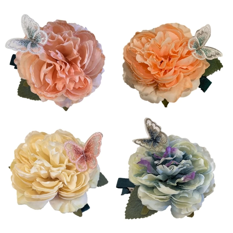 Flower Hair Clip Headwear Duckbill Clip Hair Accessory for Women Party Hairpin
Flower Hair Clip Headwear Duckbill Clip Hair Accessory for Women Party Hairpin