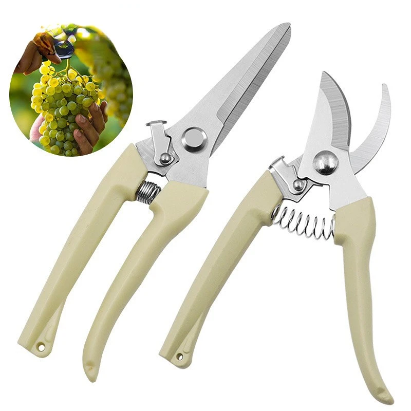 Stainless steel garden pruning shears garden tool scissors fruit branch shears flower branch shears garden scissors
Stainless steel garden pruning shears garden tool scissors fruit branch shears flower branch shears garden scissors
