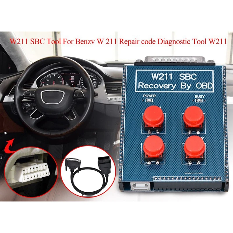 W211/R230 ABS/SBC Tool For Mercedes For Benz Obd SBC Reset Tool For Benz Auto Diagnostic Tool OBD2 Car Diagnosis
W211/R230 ABS/SBC Tool For Mercedes For Benz Obd SBC Reset Tool For Benz Auto Diagnostic Tool OBD2 Car Diagnosis