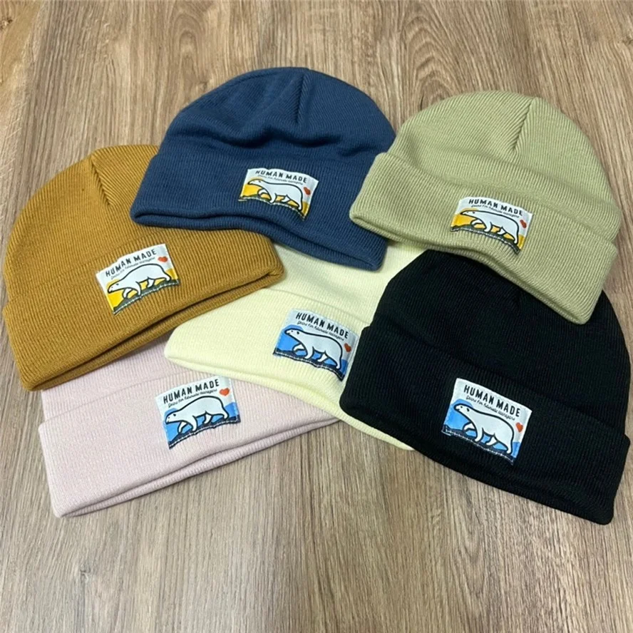 Human Made Beanies Caps Men Women 1:1 Casual Warm Polar Bear Human Made Knitted Hat
Human Made Beanies Caps Men Women 1:1 Casual Warm Polar Bear Human Made Knitted Hat