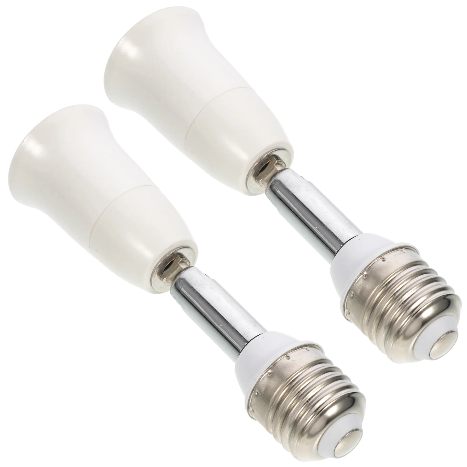 2pcs Flexible Light Bulb Lamp Socket Adapter Extender Adjustable Light Bulb Base Adapter Extension(E27-E27)
2pcs Flexible Light Bulb Lamp Socket Adapter Extender Adjustable Light Bulb Base Adapter Extension(E27-E27)