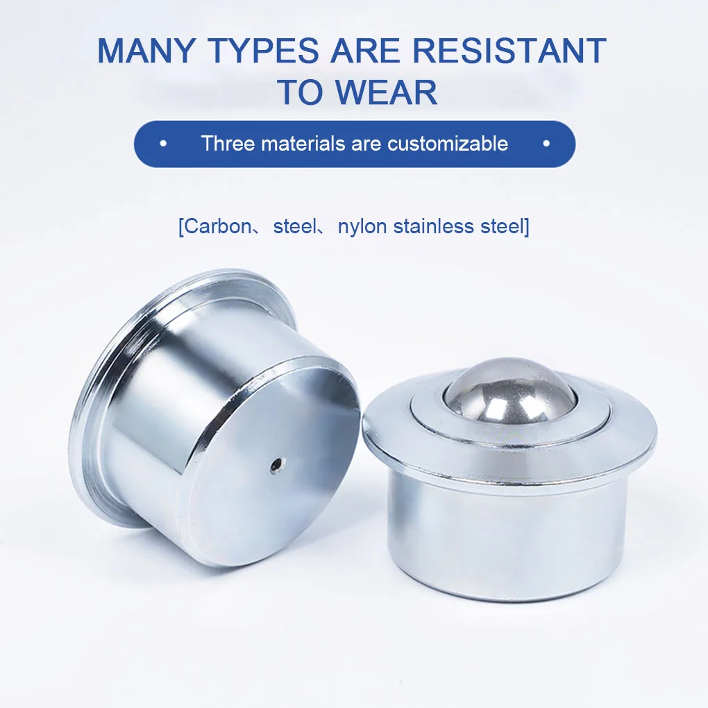 Nightstand Chair Swivel Ball Transfer Wheel for Machinery Trolleys Bearing Steel Round Caster Furniture Hardware Spare Parts
Nightstand Chair Swivel Ball Transfer Wheel for Machinery Trolleys Bearing Steel Round Caster Furniture Hardware Spare Parts