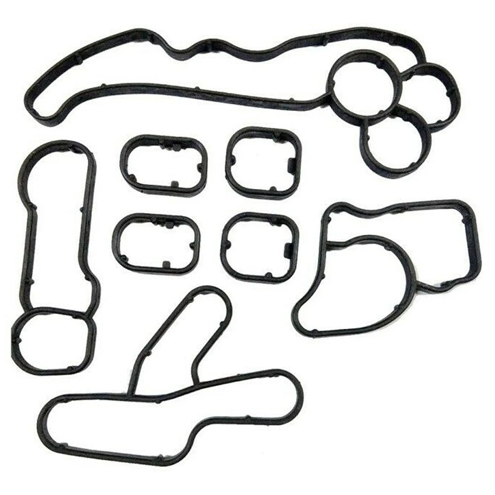 8pcs Oil Cooler Gasket Seal Filter Housing Gasket Set For BMW N47 N57 Diesel Engines Parts Car Accessories 11428580680
8pcs Oil Cooler Gasket Seal Filter Housing Gasket Set For BMW N47 N57 Diesel Engines Parts Car Accessories 11428580680
