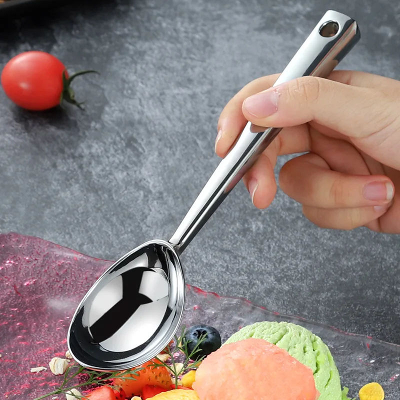 Large Size Stainless Steel Ice Cream Scoops Non-Stick Ice Cream Digger Watermelon Baller Scoop Fruit Dessert Spoon Kitchen Tools
Large Size Stainless Steel Ice Cream Scoops Non-Stick Ice Cream Digger Watermelon Baller Scoop Fruit Dessert Spoon Kitchen Tools