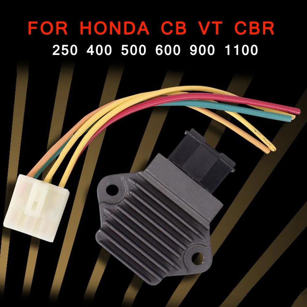 1Pcs Suitable Voltage Rectifier Connector Plug For Honda VT CBR250 19/22/400/23/29 CB400 Durable And Convenient
1Pcs Suitable Voltage Rectifier Connector Plug For Honda VT CBR250 19/22/400/23/29 CB400 Durable And Convenient