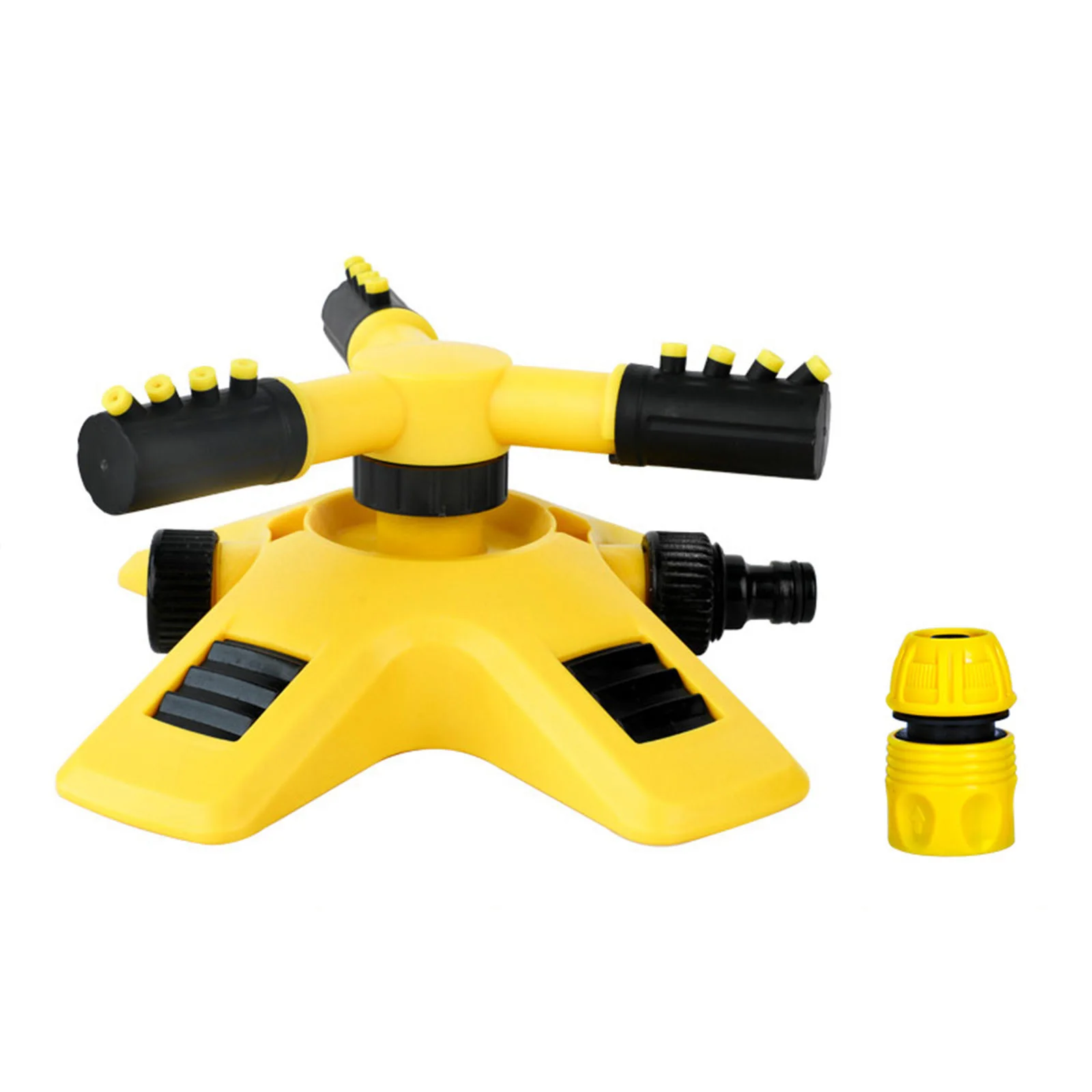 360 Degree Automatic Rotating Sprinkler Watering System Garden Sprinkler Yard Lawn Nozzle Garden Irrigation Supplies
360 Degree Automatic Rotating Sprinkler Watering System Garden Sprinkler Yard Lawn Nozzle Garden Irrigation Supplies