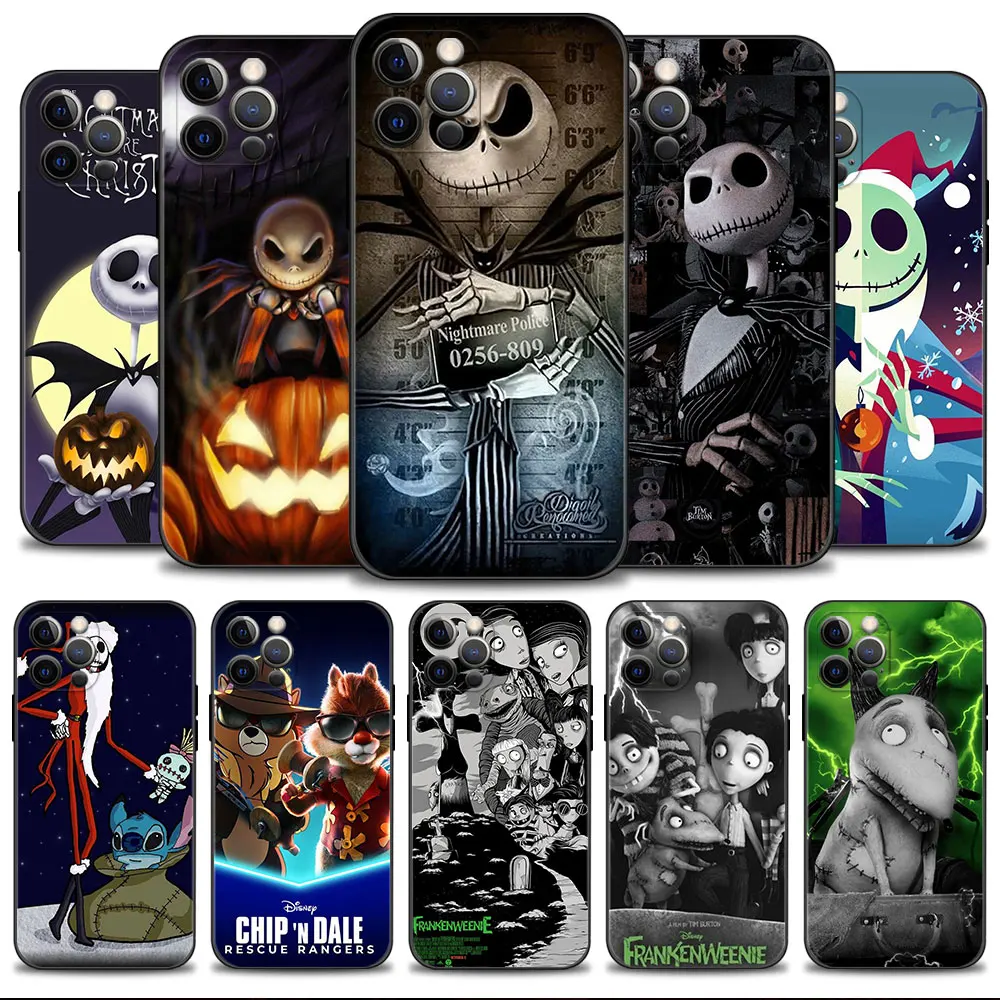 Soft Silicone Cover Phone Case For iPhone 14 13 12 11 Pro Max 6 7 8 Plus X XS XR 12 13 Mini Shell Jack Skellington Frankenweenie
Soft Silicone Cover Phone Case For iPhone 14 13 12 11 Pro Max 6 7 8 Plus X XS XR 12 13 Mini Shell Jack Skellington Frankenweenie