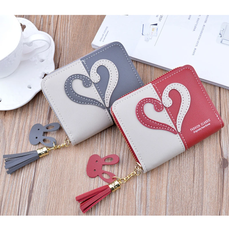 Tassel Wallet Women Small Cute Short Wallet Ladies Patchwork Credit & Bank Card Holder Wallets Zipper Purses Female Coin Purse
Tassel Wallet Women Small Cute Short Wallet Ladies Patchwork Credit & Bank Card Holder Wallets Zipper Purses Female Coin Purse