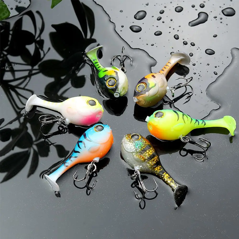 New 60mm 9.7g Durable High Quaility Silicone Balloon fish Lure with hook Worm Barbed Hook Artificial Soft Bait
New 60mm 9.7g Durable High Quaility Silicone Balloon fish Lure with hook Worm Barbed Hook Artificial Soft Bait