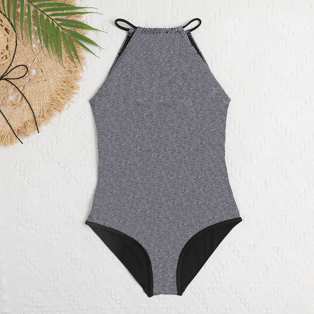 2022 New Halter Neck One-piece Swimsuit Slimming Together One-piece Hot Spring Swimsuit Beachwear
2022 New Halter Neck One-piece Swimsuit Slimming Together One-piece Hot Spring Swimsuit Beachwear