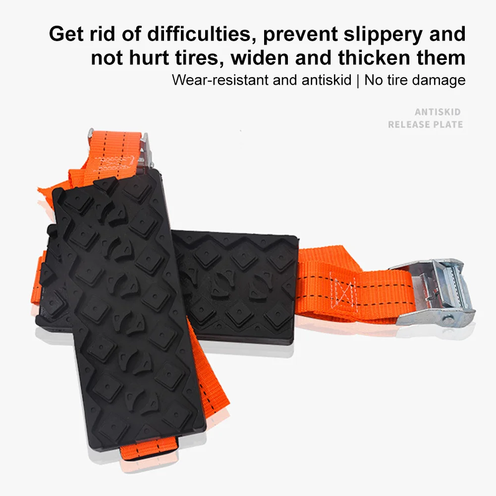 1/PCS Durable PU Anti-Skid Car Tire Chain Traction Blocks With Bag Emergency Snow Mud Sand Tire Chain Straps For Snow Mud Ice
1/PCS Durable PU Anti-Skid Car Tire Chain Traction Blocks With Bag Emergency Snow Mud Sand Tire Chain Straps For Snow Mud Ice