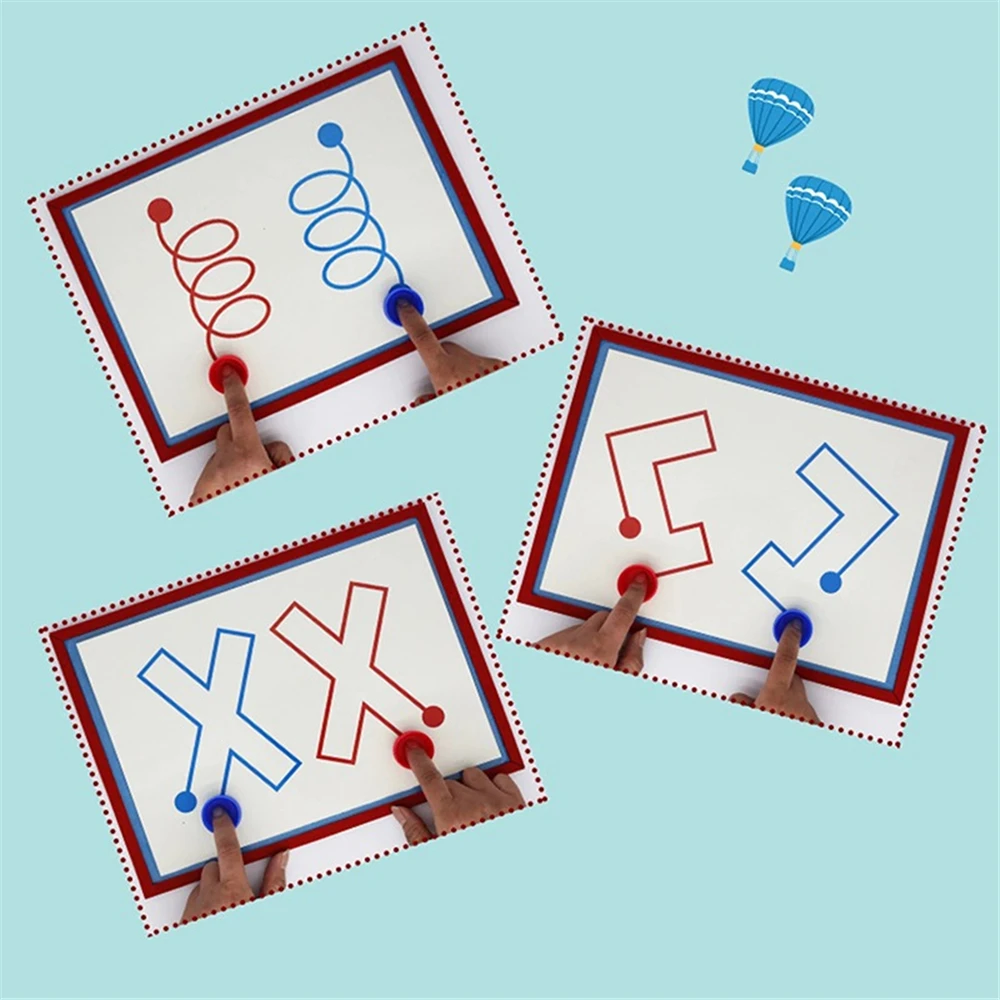 Pen Track Thinking Training Kit Children Left Right Brain Development Tool Toy Educational Toys
Pen Track Thinking Training Kit Children Left Right Brain Development Tool Toy Educational Toys
