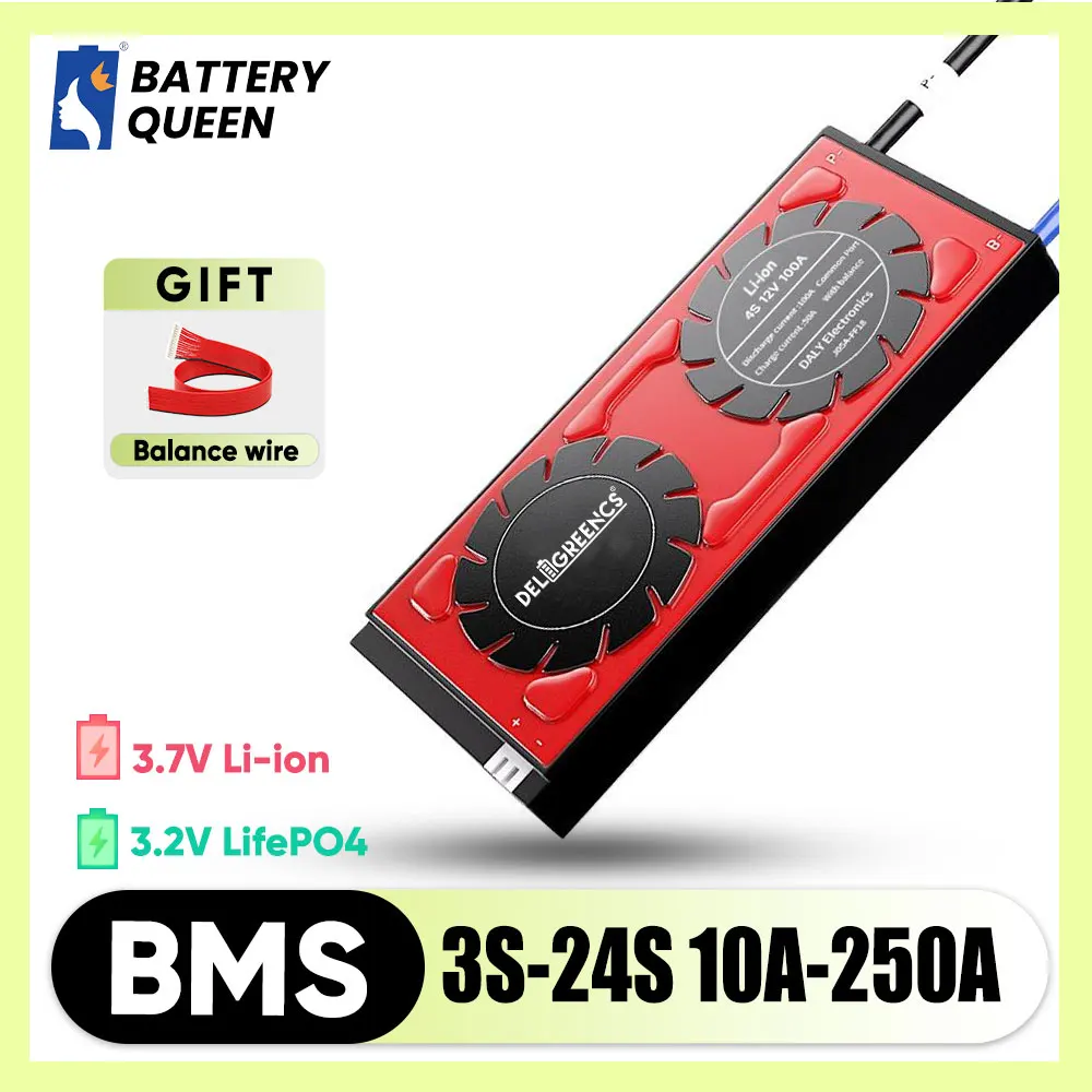 4S 7S 8S 12S 13S 16S 20S 24S LifePO4 Li-ion BMS 30A 60A 100A 200A for 12V 24V 36V 48V Lithium Battery With Balance Waterproof
4S 7S 8S 12S 13S 16S 20S 24S LifePO4 Li-ion BMS 30A 60A 100A 200A for 12V 24V 36V 48V Lithium Battery With Balance Waterproof