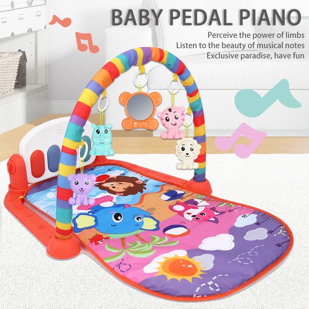 Baby Rattle Gymoft Mat Soft Lighting Rattles Toys Fitness Educational Toy Suitable for 0 12 Months Baby Play
Baby Rattle Gymoft Mat Soft Lighting Rattles Toys Fitness Educational Toy Suitable for 0 12 Months Baby Play