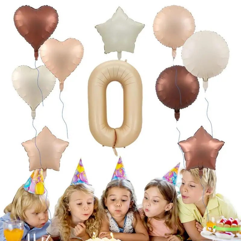 Foil Caramel Cream Balloons Birthday Party Decoration Balloon Party Supplies Baby Shower For Theme Cartoon Kids Baby Adult Party
Foil Caramel Cream Balloons Birthday Party Decoration Balloon Party Supplies Baby Shower For Theme Cartoon Kids Baby Adult Party