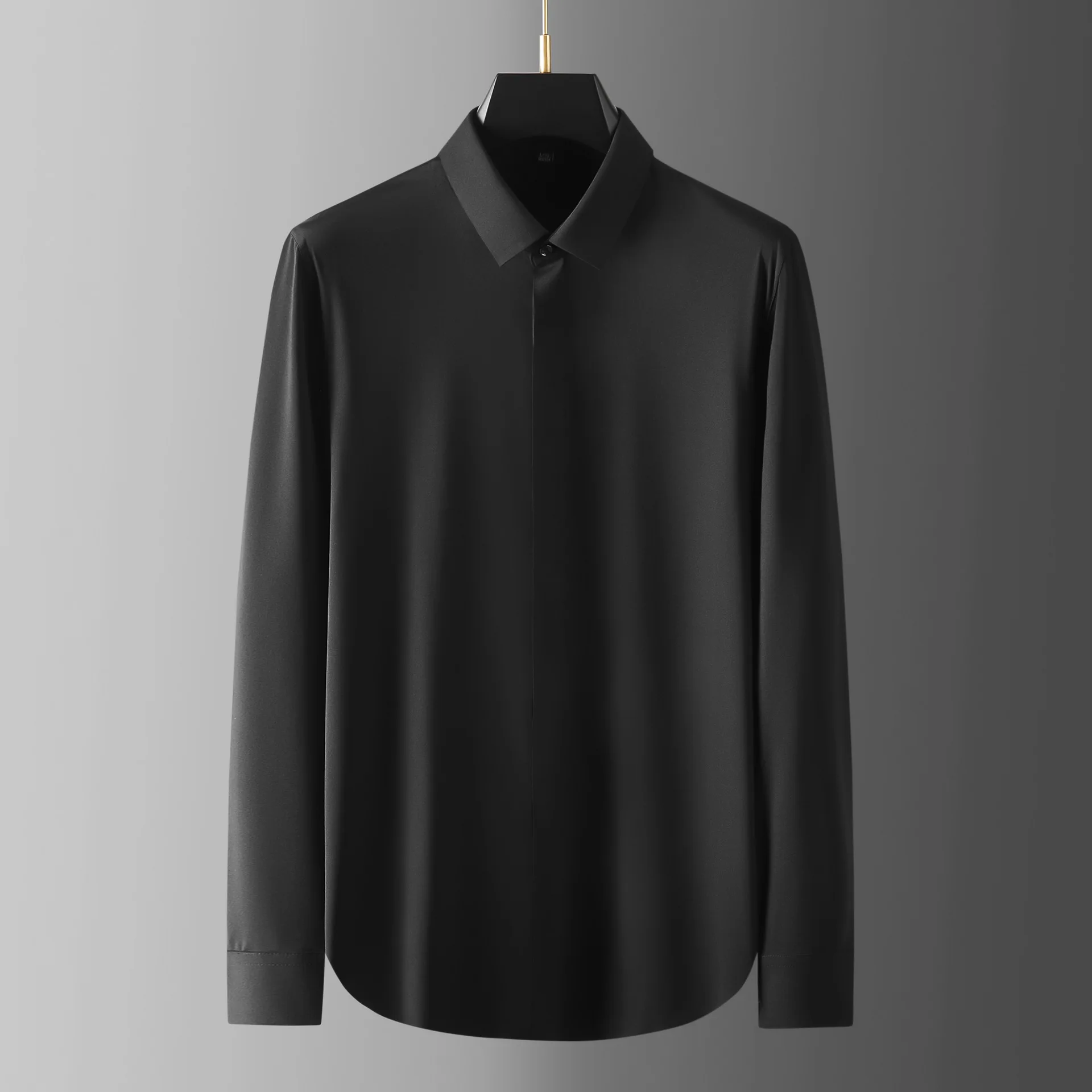 2022 Basics Male Shirts High Quality Long Sleeve Solid Color Covered Button Mens Dress Shirts Fashion Slim Casual Man Shirts
2022 Basics Male Shirts High Quality Long Sleeve Solid Color Covered Button Mens Dress Shirts Fashion Slim Casual Man Shirts