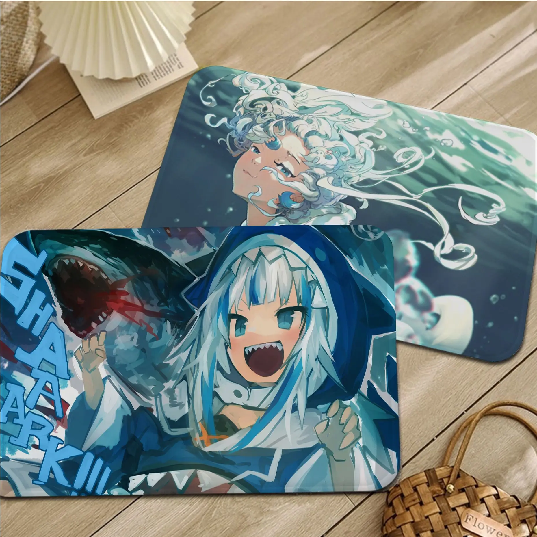 Gawr Gura Entrance Door Mat Washable Non-Slip Living Room Sofa Chairs Area Mat Kitchen Alfombra
Gawr Gura Entrance Door Mat Washable Non-Slip Living Room Sofa Chairs Area Mat Kitchen Alfombra