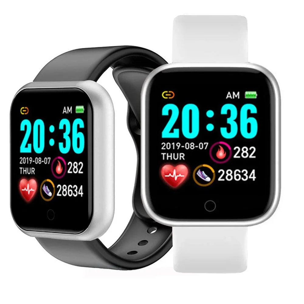 Y68 Smart Wristbands Sport Fitness Pedometer Color Screen Walk Step Counter Children Men Women Smart Bracelets Sport Watches
Y68 Smart Wristbands Sport Fitness Pedometer Color Screen Walk Step Counter Children Men Women Smart Bracelets Sport Watches
