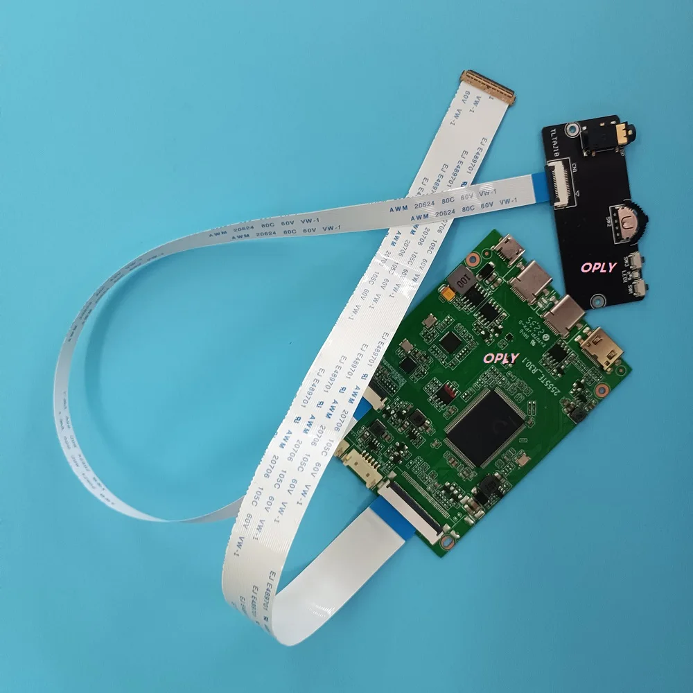 EDP Controller driver board kit Mini HDMI-compatible Micro USB for LP140WF3 14" 1920X1080 Panel display Type-c LCD LED screen
EDP Controller driver board kit Mini HDMI-compatible Micro USB for LP140WF3 14" 1920X1080 Panel display Type-c LCD LED screen