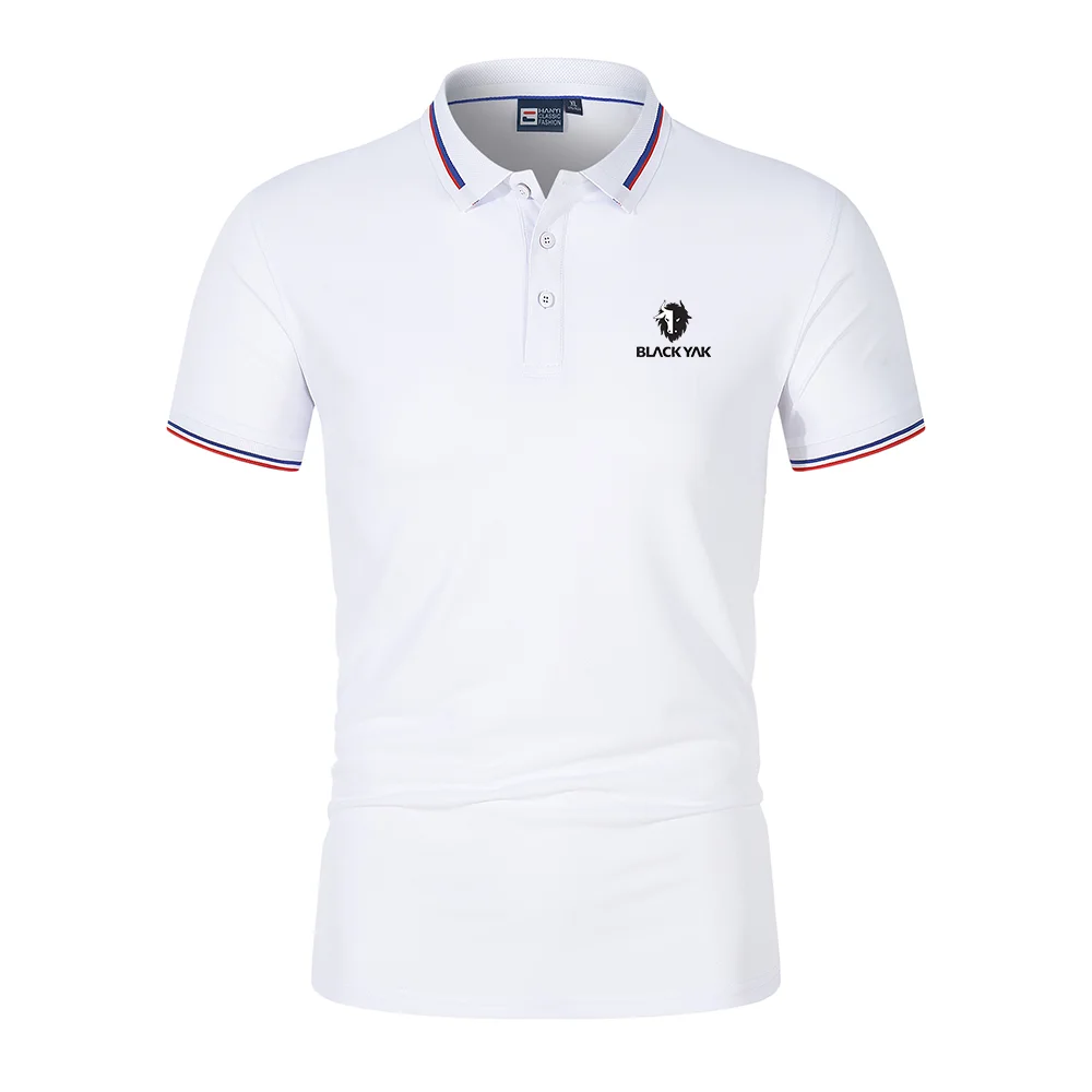 Men's Polo Shirt Cotton Short Sleeve Top Men's Business Leisure Youth Korean Fashion Clothing Golf wear Outdoor Sports
Men's Polo Shirt Cotton Short Sleeve Top Men's Business Leisure Youth Korean Fashion Clothing Golf wear Outdoor Sports