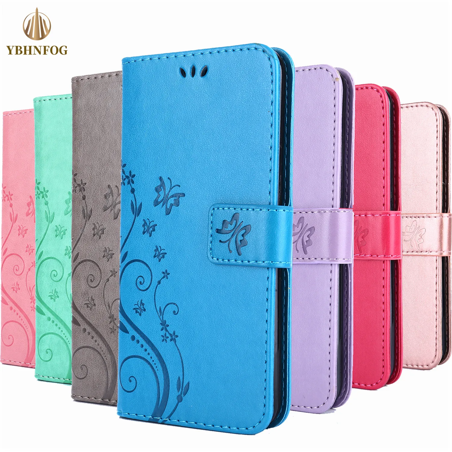 

PU Leather Flip Wallet Case For Samsung Galaxy A50 A40 A30 A20 A10 J3 J5 2017 Note 10 Plus Note 20 Ultra Stand Phone Cover Coque