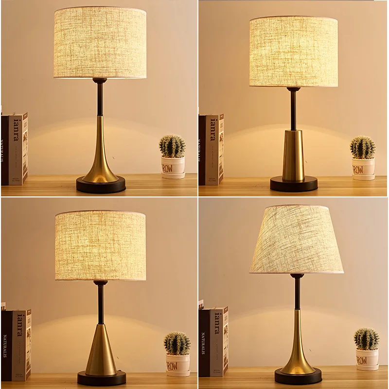 Nordic Luxury Table Lamps Hemp Cloth Lamp Shade Modern Minimalist Bedroom Bedside Night Light LED Desktop Reading Table Lights
Nordic Luxury Table Lamps Hemp Cloth Lamp Shade Modern Minimalist Bedroom Bedside Night Light LED Desktop Reading Table Lights