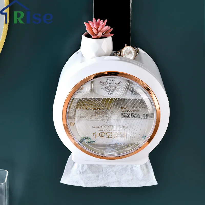 Nordic Style Multifunctional Storage Box Punch-free Wall-mounted Holder For Paper Towels Bathroom Shelf Waterproof Toilet Holder
Nordic Style Multifunctional Storage Box Punch-free Wall-mounted Holder For Paper Towels Bathroom Shelf Waterproof Toilet Holder