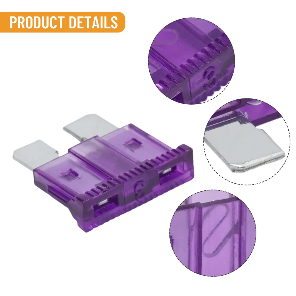 1PC 32V DC Standard Sized Blade Fuses Cars / Vans / Trucks / Boat 3A-40A Fuses Zinc Alloy Blades & Plastic Body -40C To 85C Temp
1PC 32V DC Standard Sized Blade Fuses Cars / Vans / Trucks / Boat 3A-40A Fuses Zinc Alloy Blades & Plastic Body -40C To 85C Temp