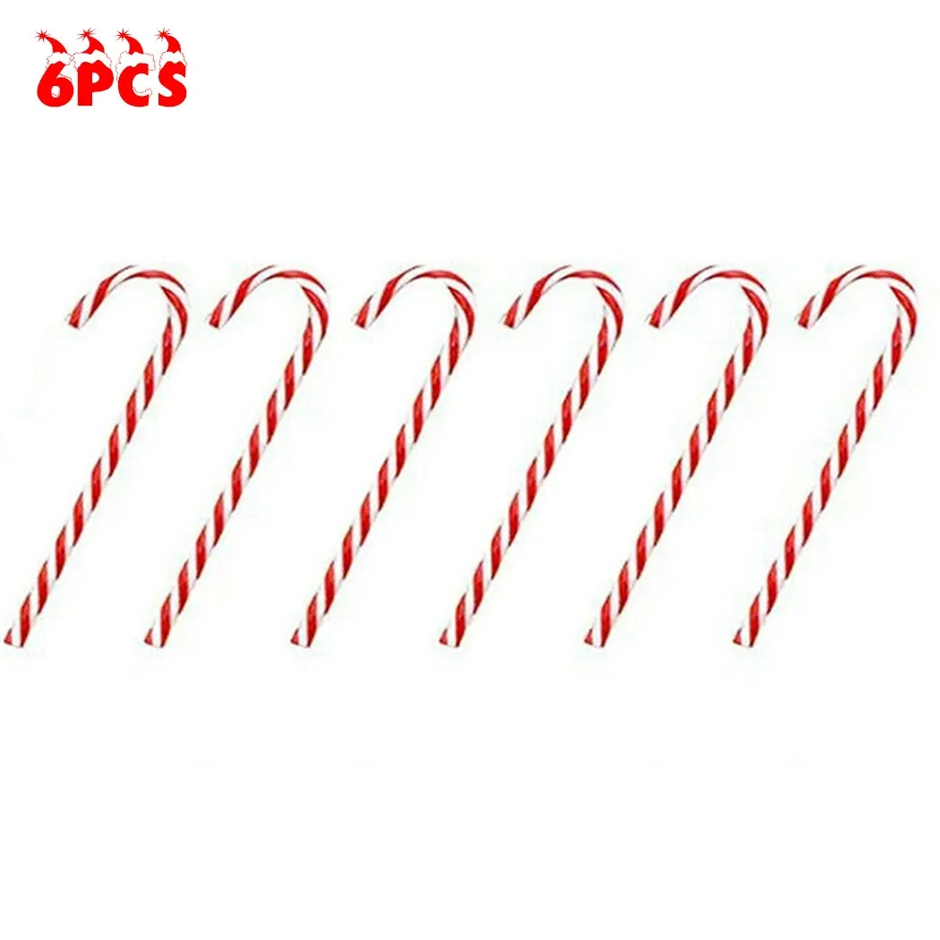 Christmas Tree Candy Cane Ornaments Cute Decor Gift Ornaments Pathway Makers Plastic Sweet 6Pcs Candy Cane Canes
Christmas Tree Candy Cane Ornaments Cute Decor Gift Ornaments Pathway Makers Plastic Sweet 6Pcs Candy Cane Canes