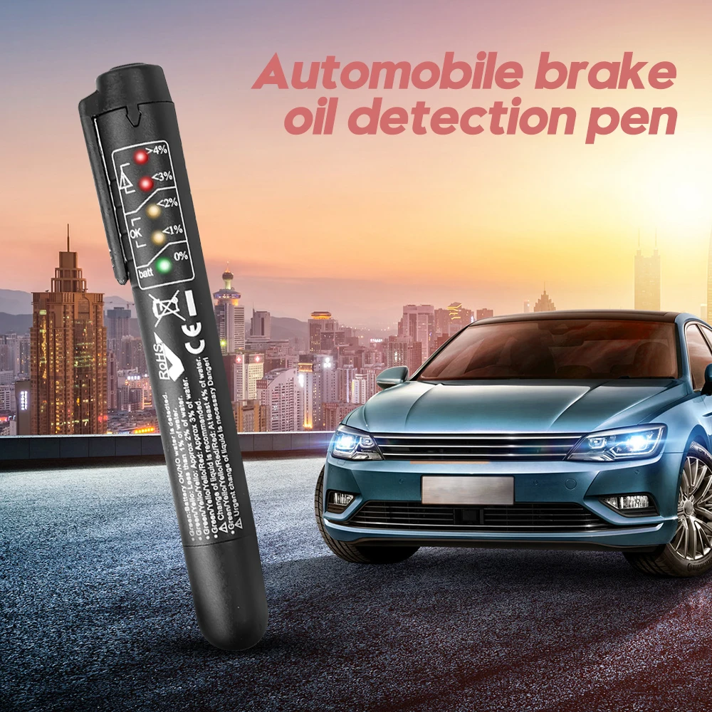 Brake Fluid Tester Pen Car Vehicle Auto Automotive Testing Tool Car Brake Liquid Vehicle Tools Diagnostic Tools Tester Oil Check
Brake Fluid Tester Pen Car Vehicle Auto Automotive Testing Tool Car Brake Liquid Vehicle Tools Diagnostic Tools Tester Oil Check