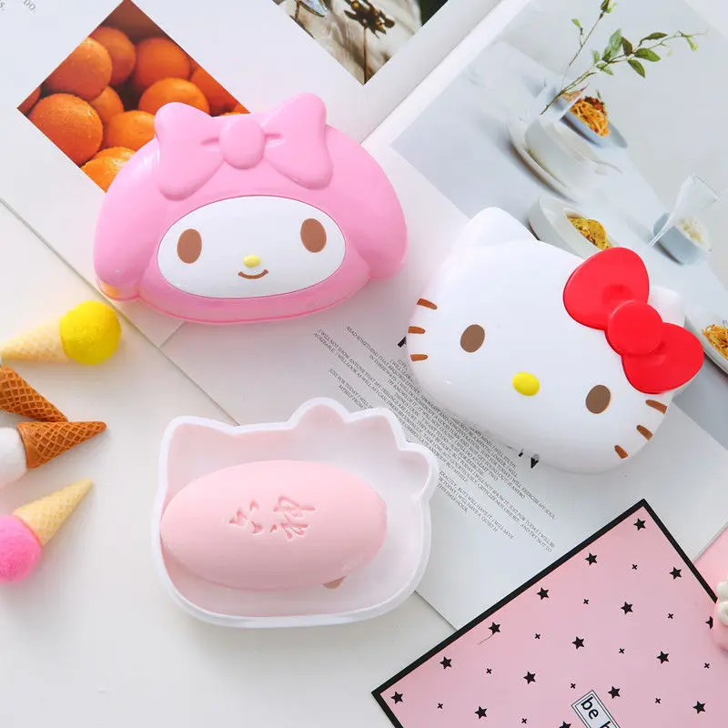 Kawaii Sanriod Коробка для мыла HelloKittys My Melody мультфильм милый дом ванная дренаж для мыла коробка для путешествий портативный держатель мыла
Kawaii Sanriod Коробка для мыла HelloKittys My Melody мультфильм милый дом ванная дренаж для мыла коробка для путешествий портативный держатель мыла