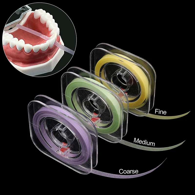 1Roll 6mx4mm Dental Polishing Strips Dentistry Material Polyester Film Matrix Strips Resin Teeth Grinding Sanding 50μm 30μm 20μm
1Roll 6mx4mm Dental Polishing Strips Dentistry Material Polyester Film Matrix Strips Resin Teeth Grinding Sanding 50μm 30μm 20μm
