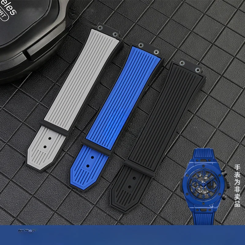 For Yubo HUBLOT Bigbang 441 Fusion Classic High Quality Silicone Durable Waterproof Rubber Convex Interface 27x17mm Watch Band
For Yubo HUBLOT Bigbang 441 Fusion Classic High Quality Silicone Durable Waterproof Rubber Convex Interface 27x17mm Watch Band
