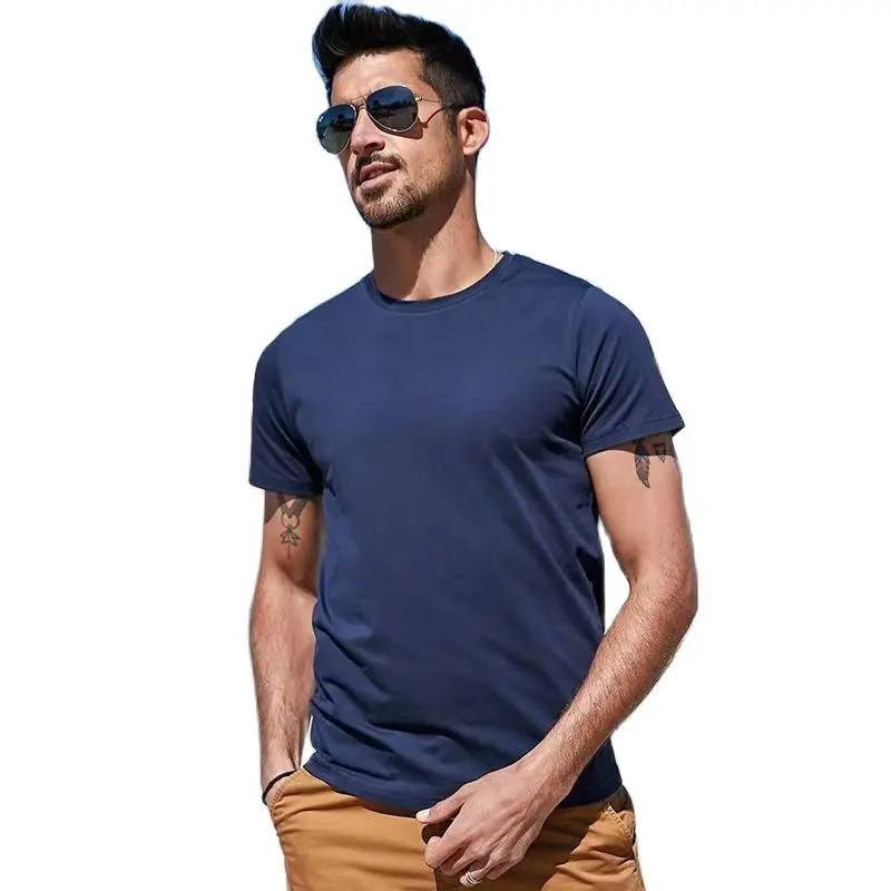 2022 Stretch Cotton O Collar Mens Streetwear T Shirt Tops Solid Color Short Sleeved T-Shirt For Male Men Tights Slim Tshirt
2022 Stretch Cotton O Collar Mens Streetwear T Shirt Tops Solid Color Short Sleeved T-Shirt For Male Men Tights Slim Tshirt