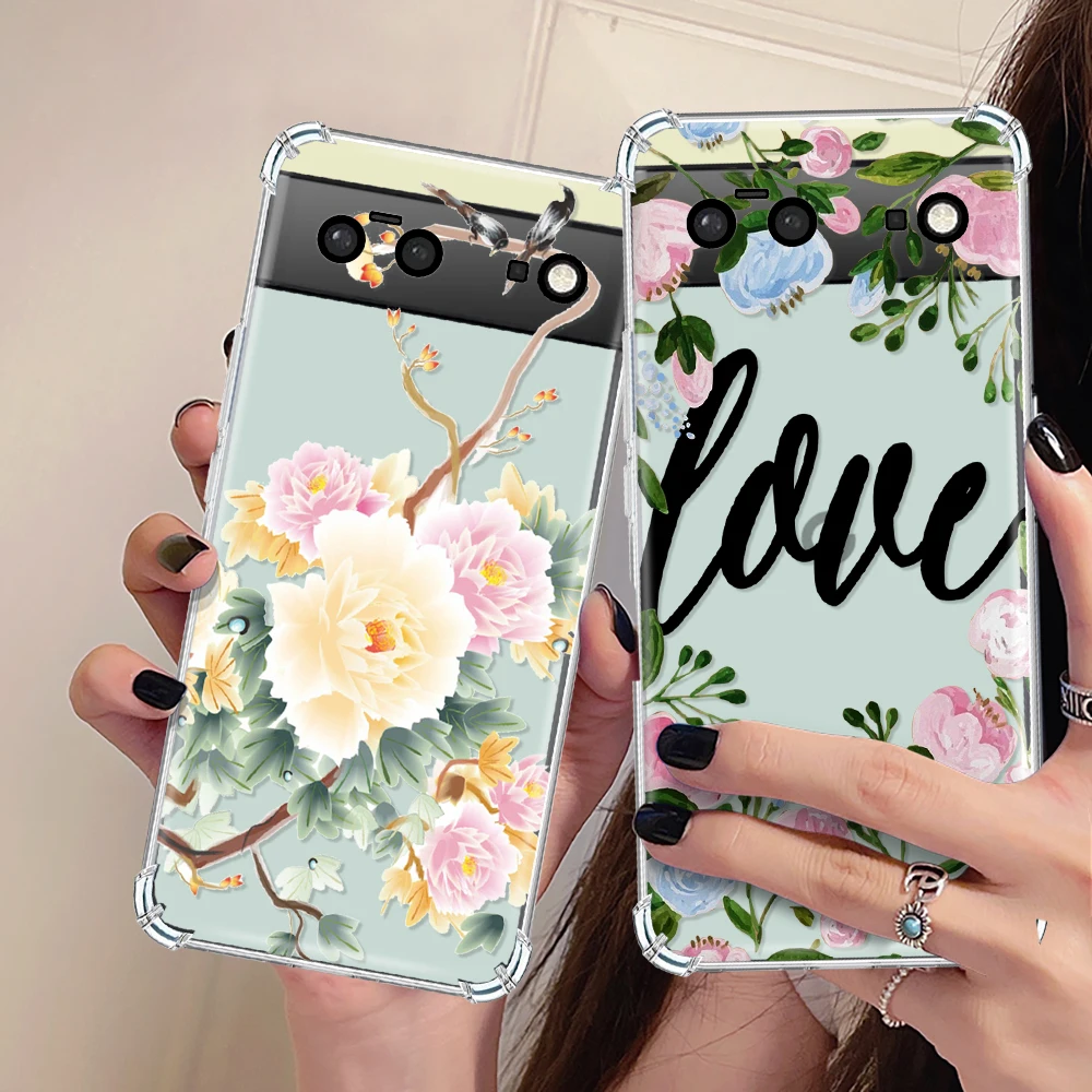Flowers and Plants Case for Google Pixel 7Pro 7 Back Shell Covers for Pixel 6a 6 6Pro Shockproof Soft TPU Protection Shell Coque
Flowers and Plants Case for Google Pixel 7Pro 7 Back Shell Covers for Pixel 6a 6 6Pro Shockproof Soft TPU Protection Shell Coque