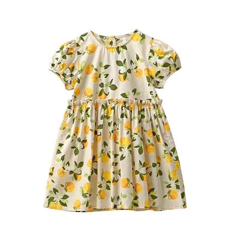 Летнее платье с цветочным принтом для девочек
Летнее платье с цветочным принтом для девочек